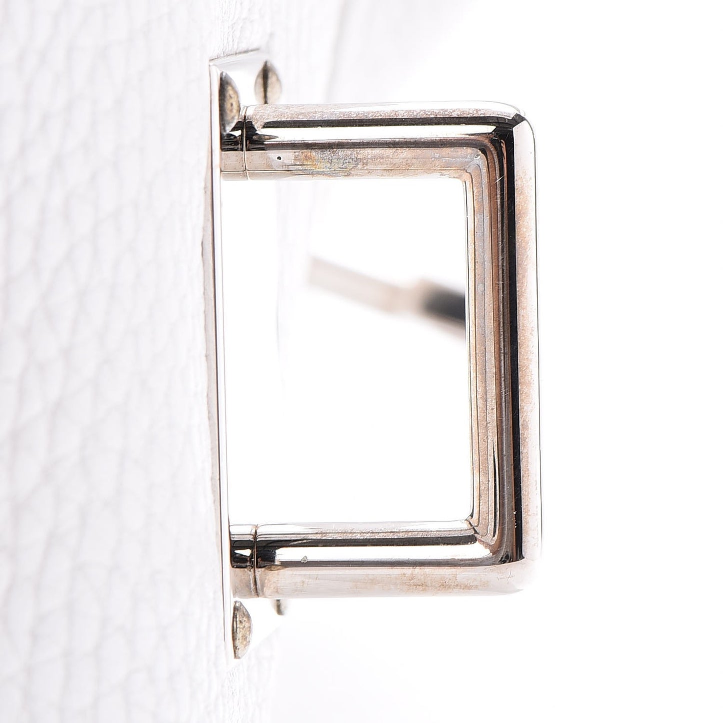 Taurillon Clemence JPG Birkin 42 White
