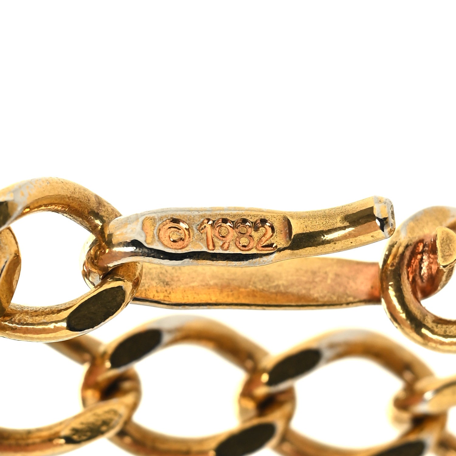 Chanel Metal Chain CC Medallion Belt Gold 4 of 5