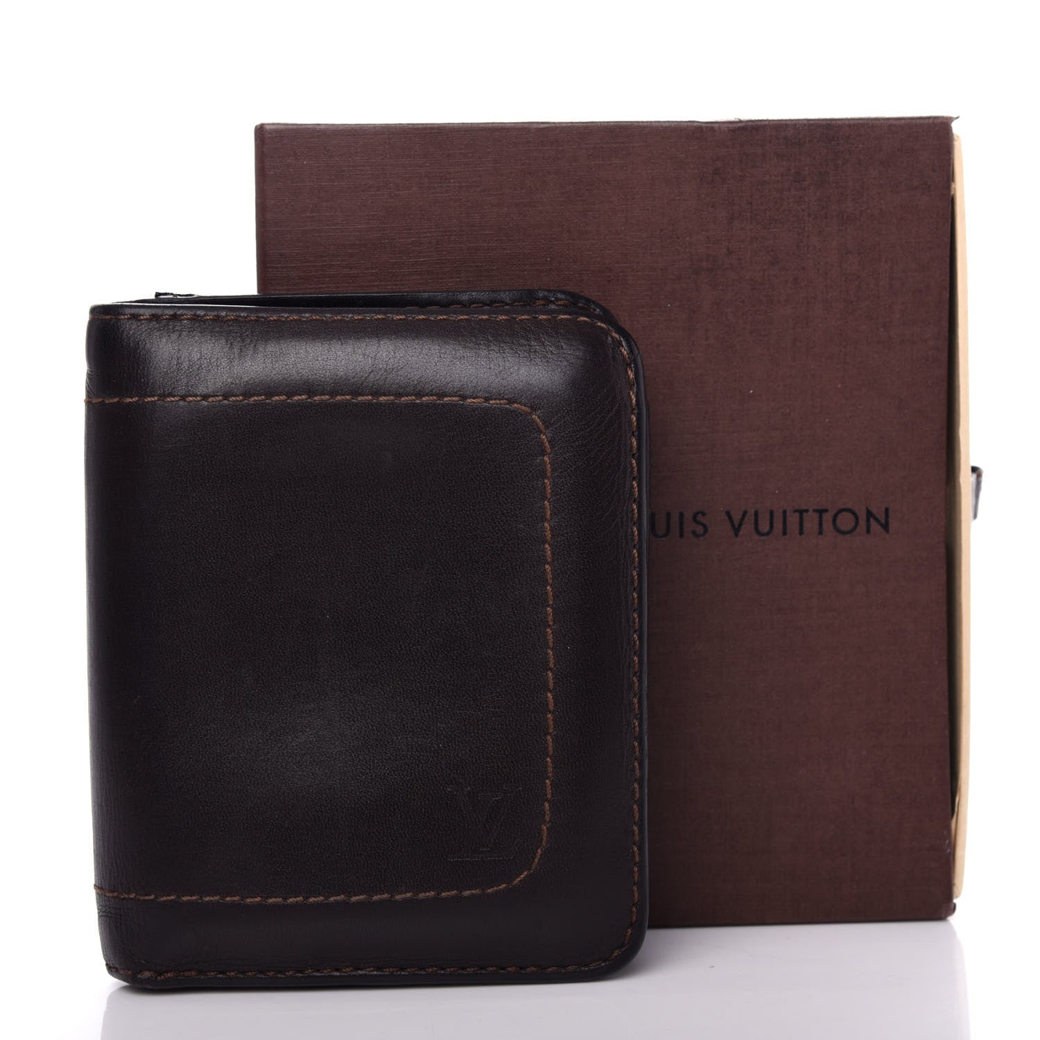 Louis Vuitton Utah Compact Wallet Coffee 9 of 12