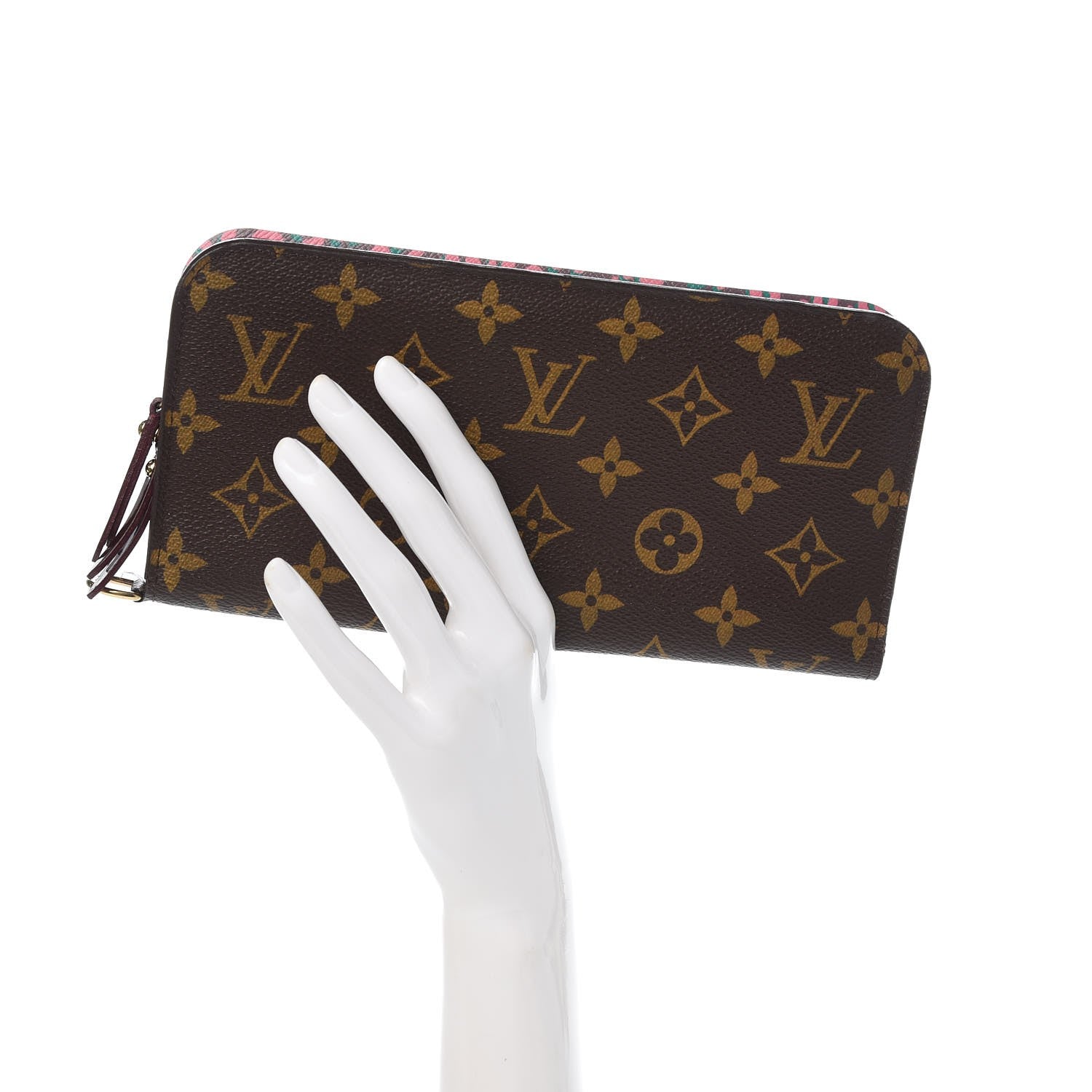 Louis Vuitton Monogram Leopard Insolite Wallet Rouge Fauviste 2 of 7