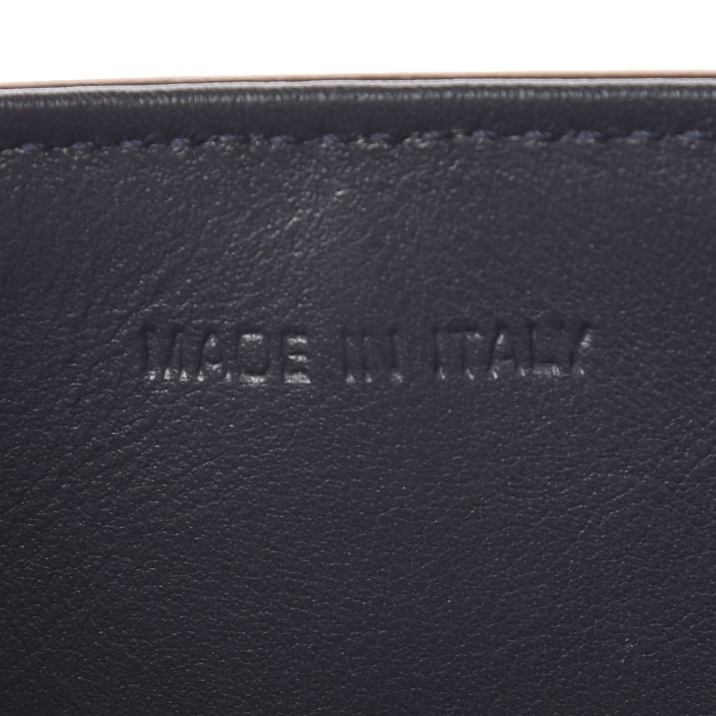 Metallic Calfskin Medium Diorever Flap Bronze