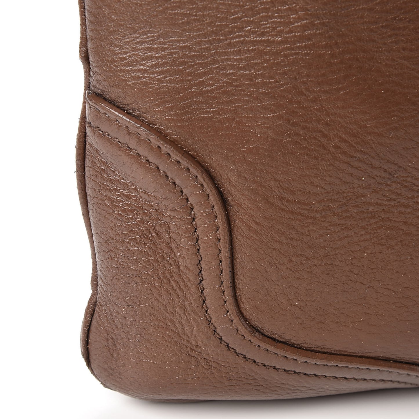 Vitello Daino Shoulder Bag Bruciato