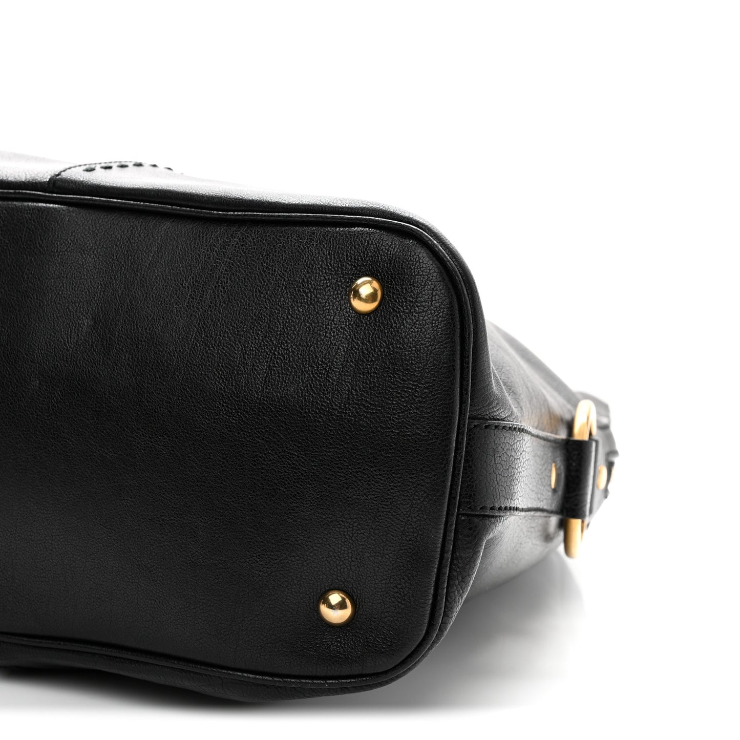 Calfskin Oversized Muse Black