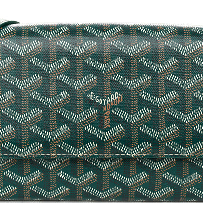 Goyard Goyardine Varenne Continental Wallet Green 7 of 9