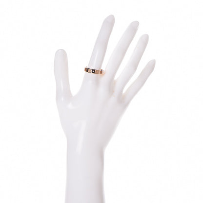 Tiffany 18K Rose Gold Diamond Atlas Pierced Ring 60 9 2 of 5