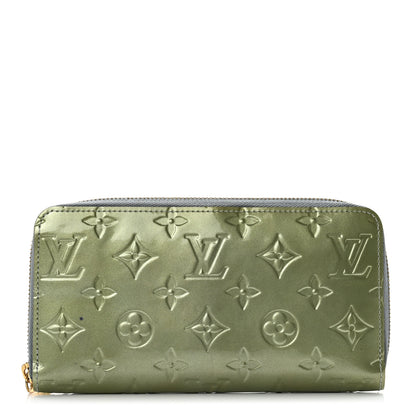 Louis Vuitton Vernis Zippy Wallet Gris Art Deco 1 of 7