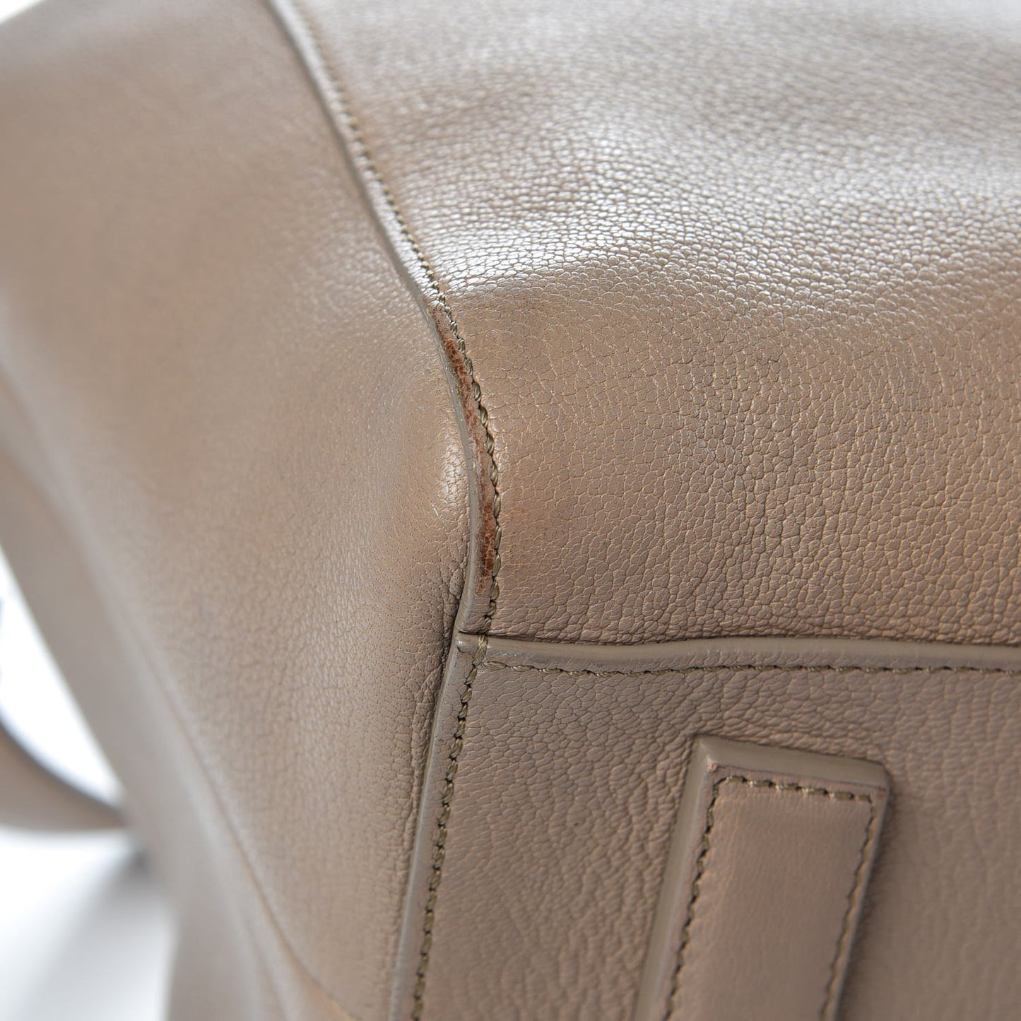 Sugar Goatskin Medium Antigona Beige