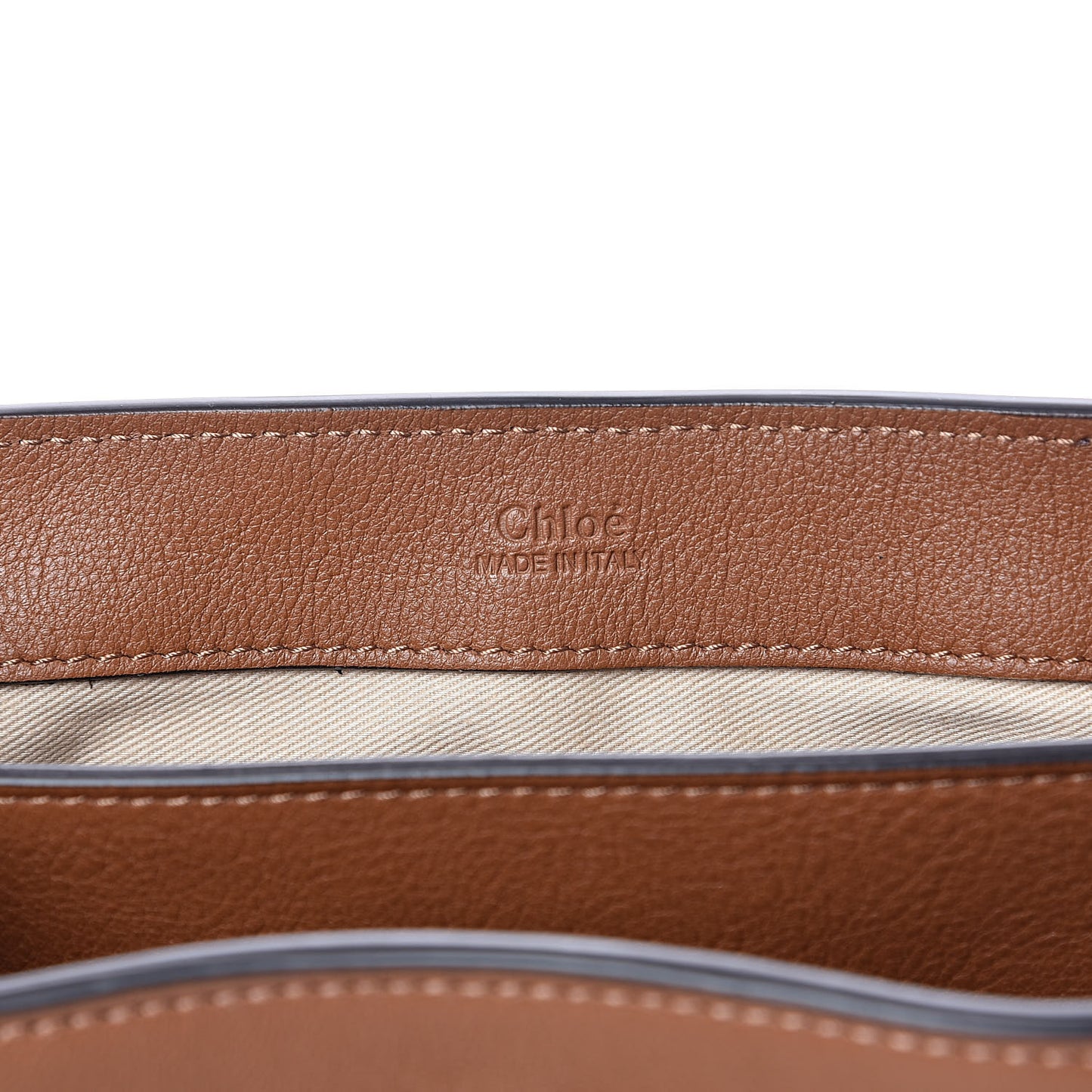 Calfskin Mini Faye Day Shoulder Bag Tan