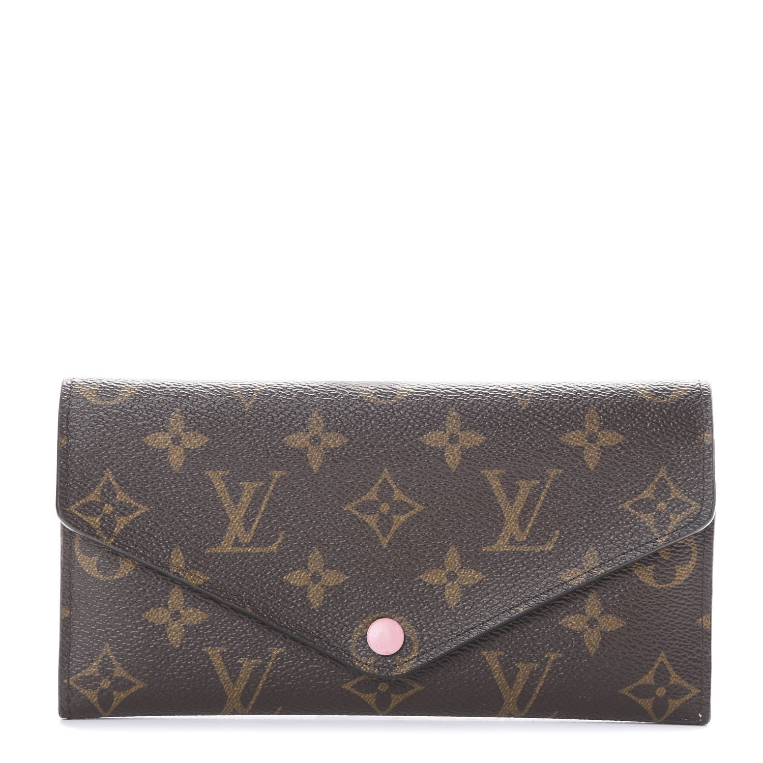 Louis Vuitton Monogram Josephine Wallet Rose Ballerine 1 of 11