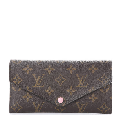 Louis Vuitton Monogram Josephine Wallet Rose Ballerine 1 of 11