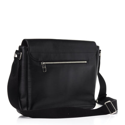 Louis Vuitton Epi Christopher Messenger Black 2 of 10