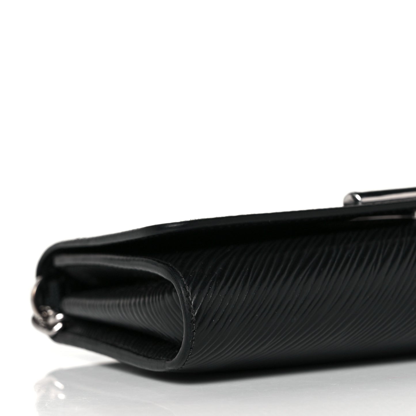Epi Twist Chain Wallet Black