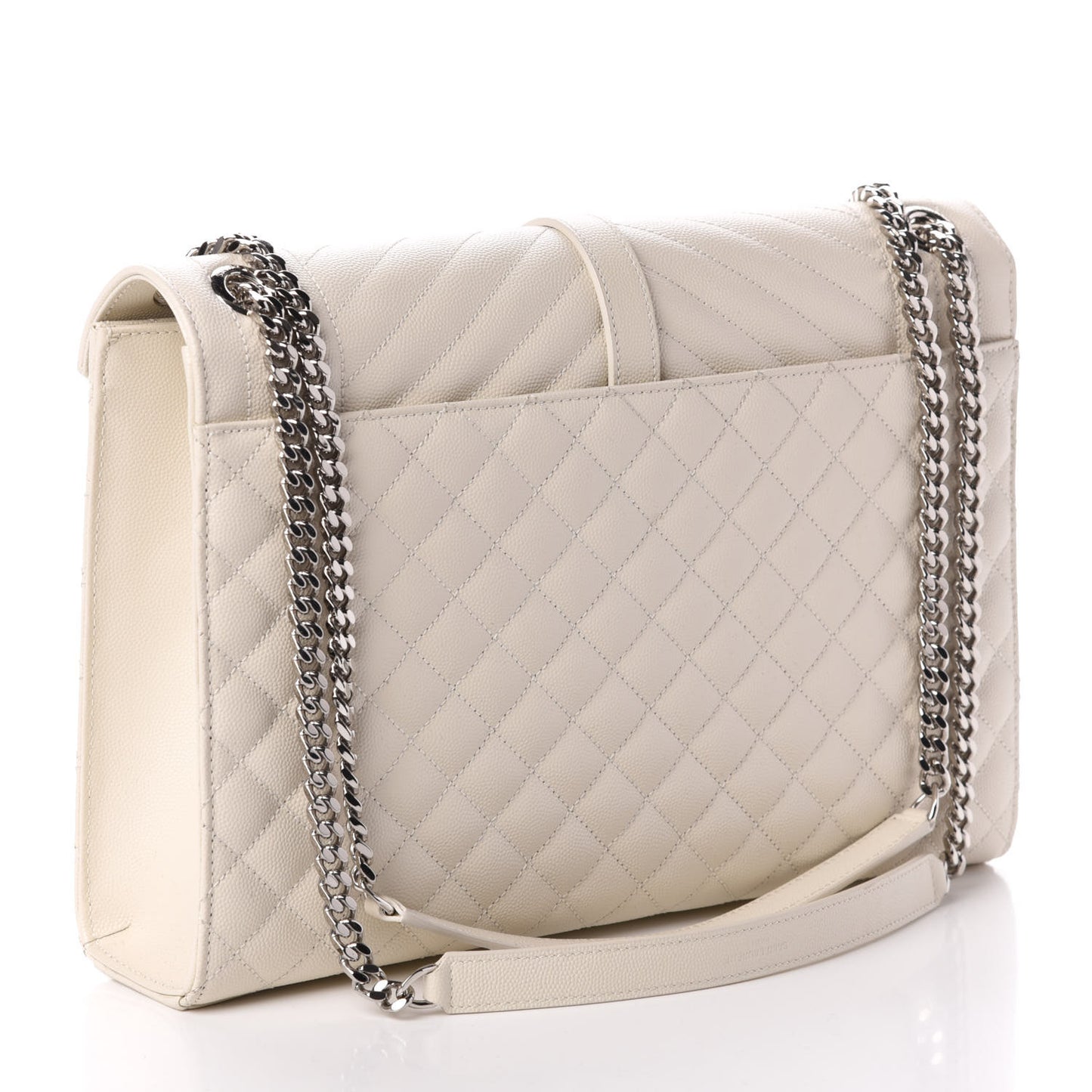 Grain De Poudre Large Triquilt Monogram Satchel Porcellana