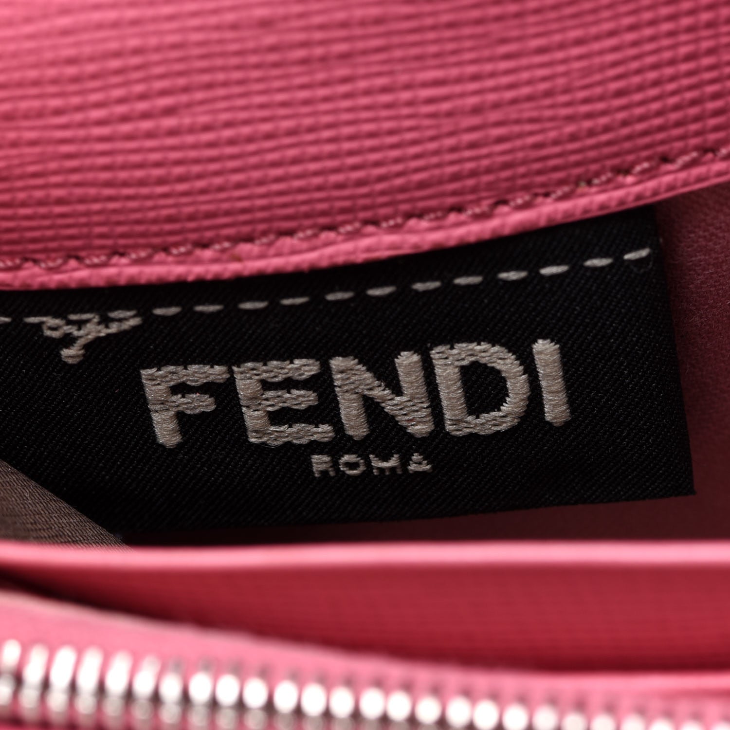 Fendi Vitello Elite Crystal Monster Eyes Simply Continental Wallet Lollypop Black 6 of 14