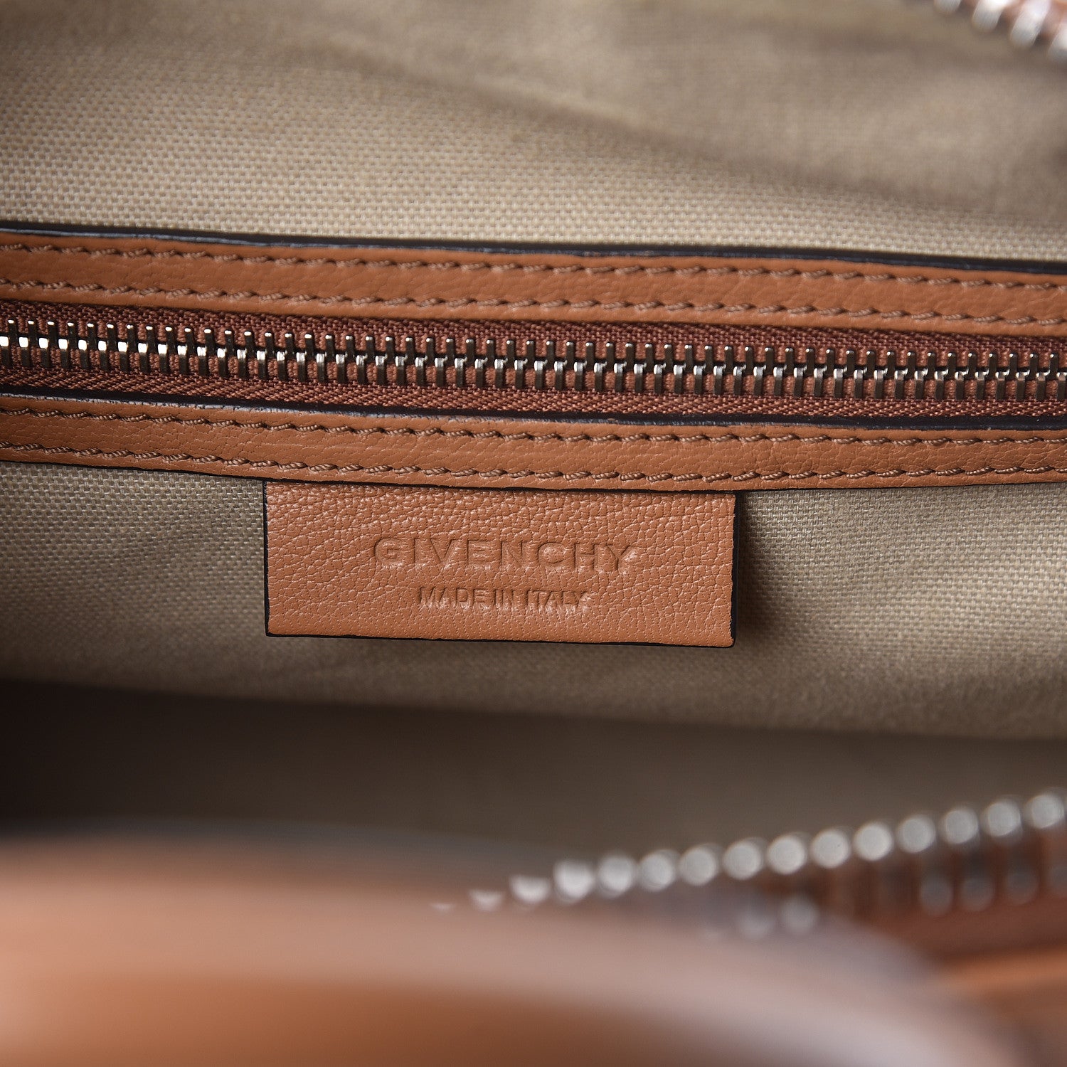 Givenchy Sugar Goatskin Small Antigona Caramel 6 of 10