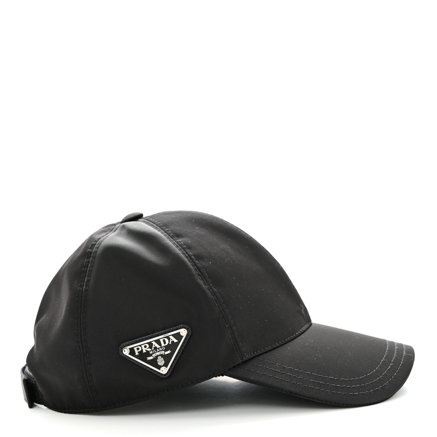 Re-Nylon Womens Baseball Cap S Black
