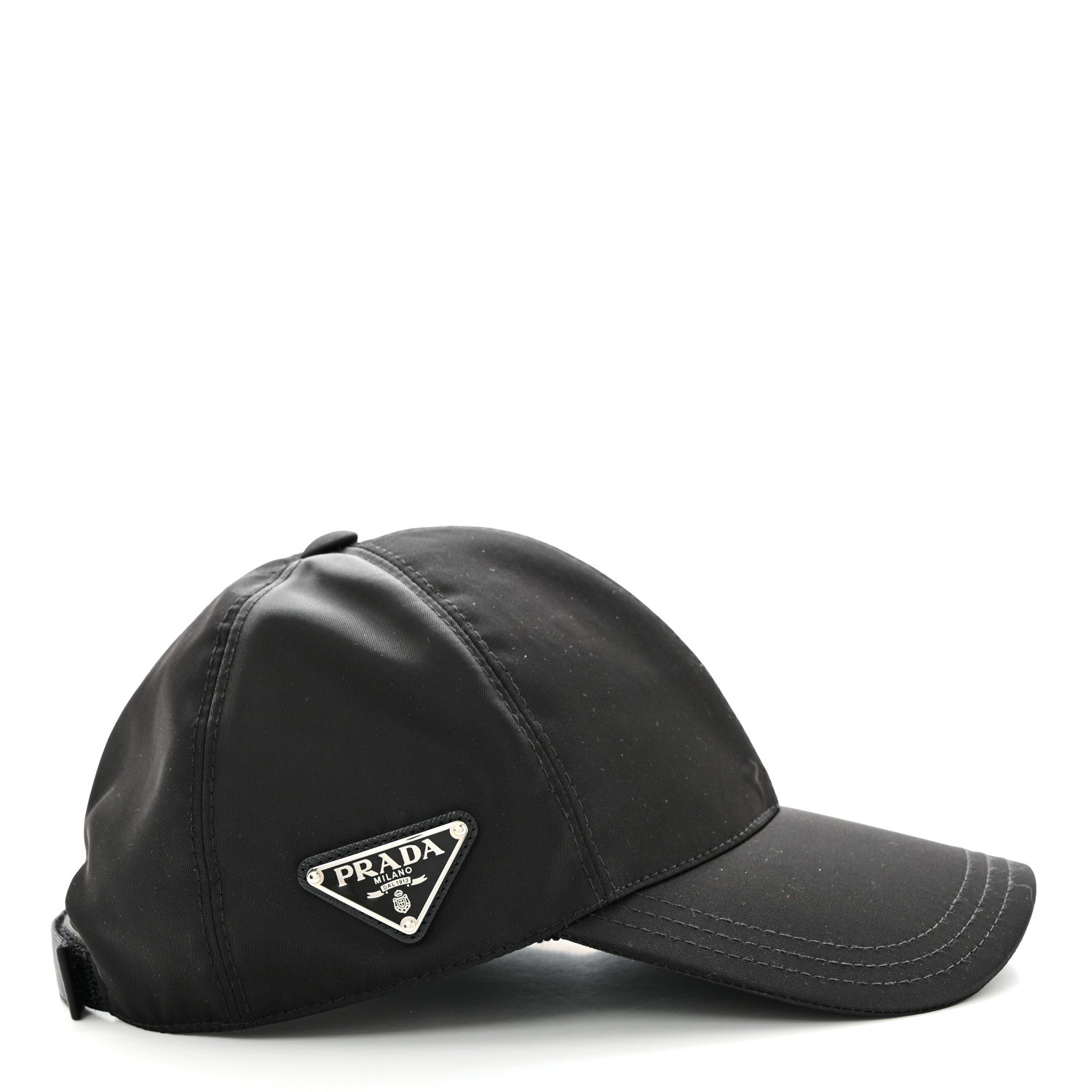 Prada Re-Nylon Womens Baseball Cap S Black 5 of 10