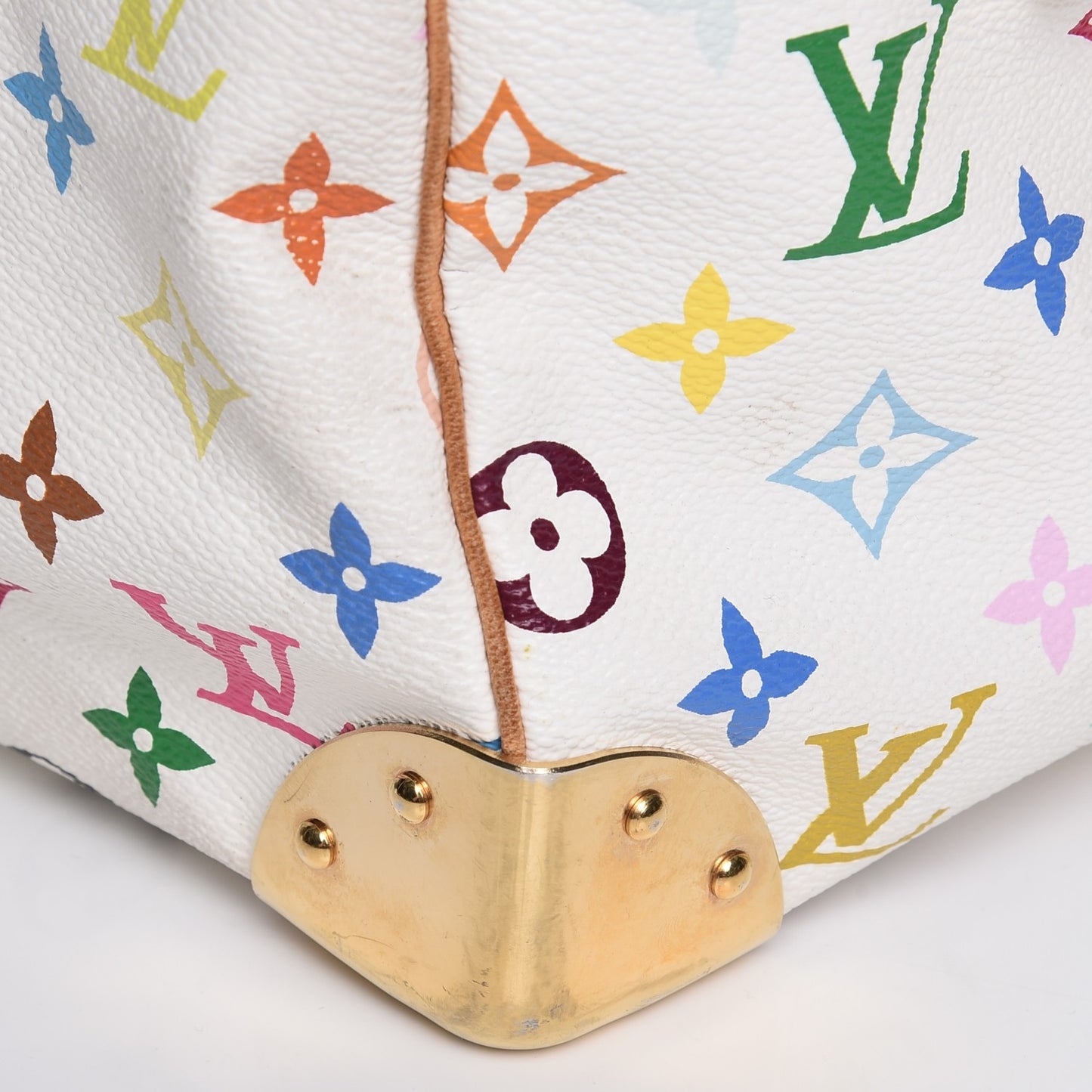 Monogram Multicolor Speedy 30 White
