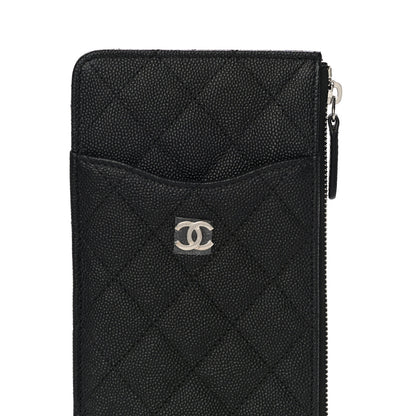 Chanel Caviar Quilted Classic iPhone Pouch Black 8 of 11
