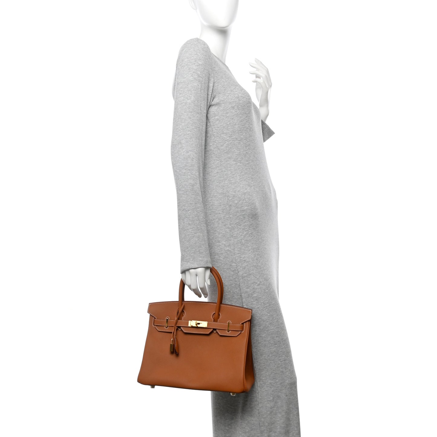 Epsom Birkin 30 Gold