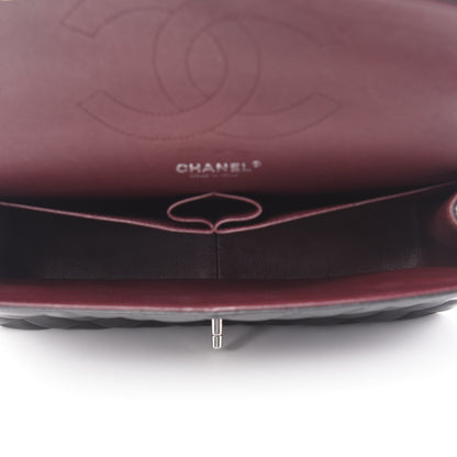 Chanel Lambskin Quilted Jumbo Double Flap Black 5 of 11