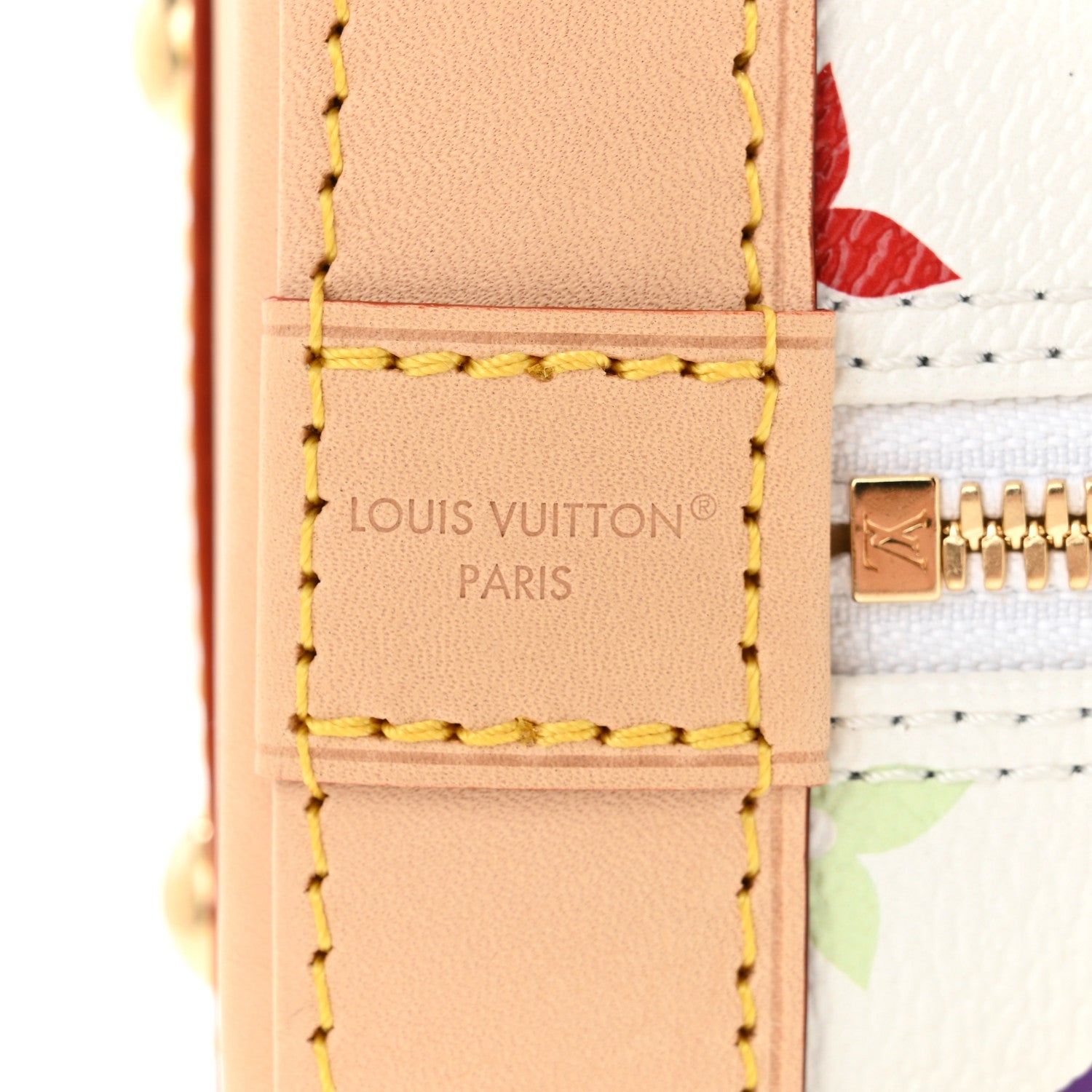 Louis Vuitton LV x TM Monogram Multicolor Alma BB White 7 of 11