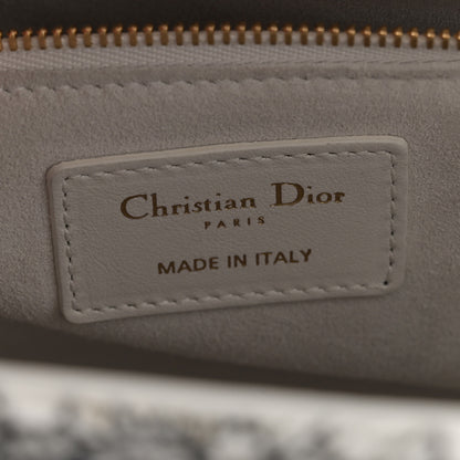 Christian Dior Calfskin Toile de Jouy Beaded Sequin Embroidered Medium Mexico Lady Dior White Multicolor 6 of 11