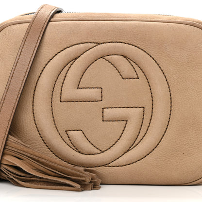 Gucci Vitello Range Small Soho Disco Bag New Fango 8 of 15