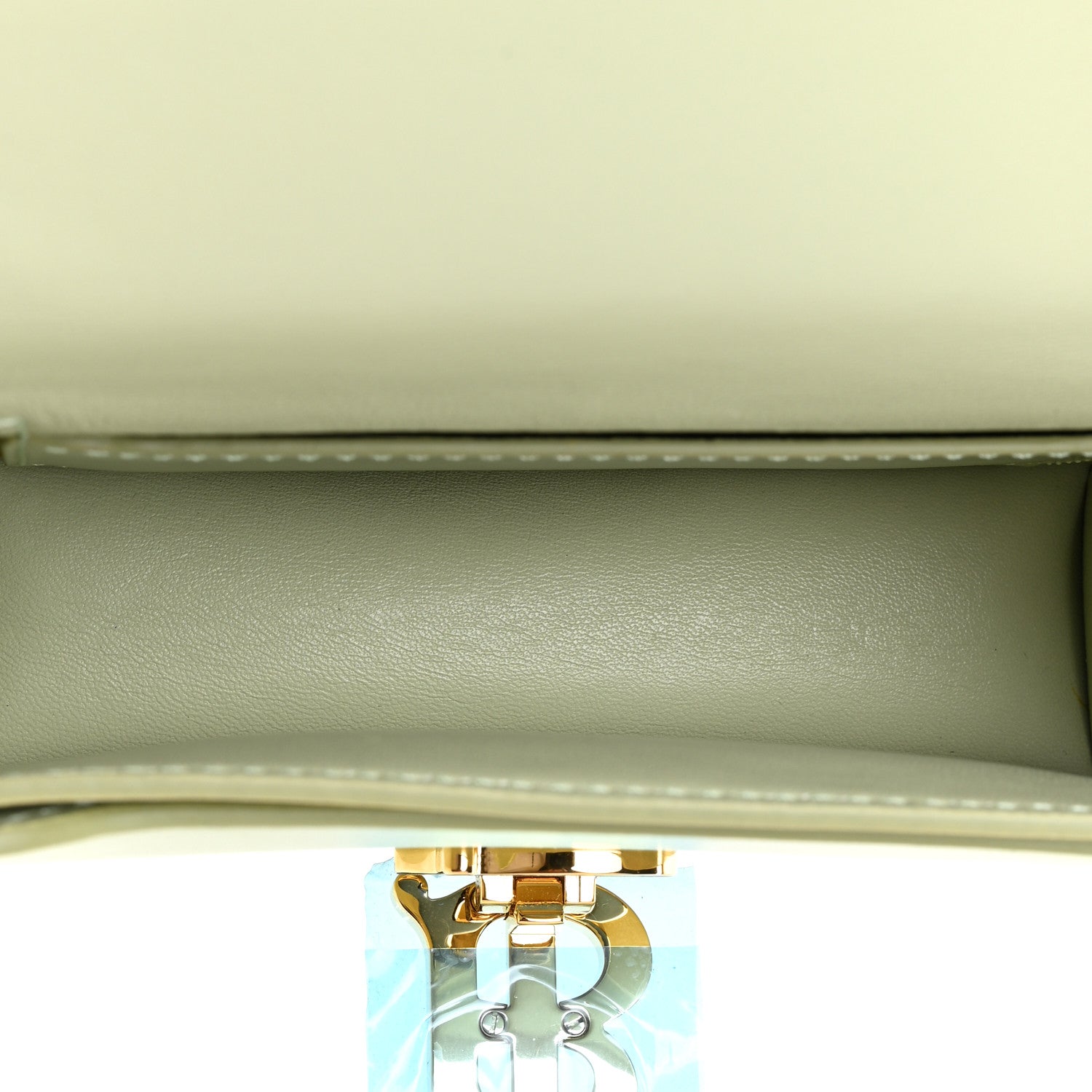 Burberry Calfskin TB Chain Belt Bag Pale Sage 5 of 11
