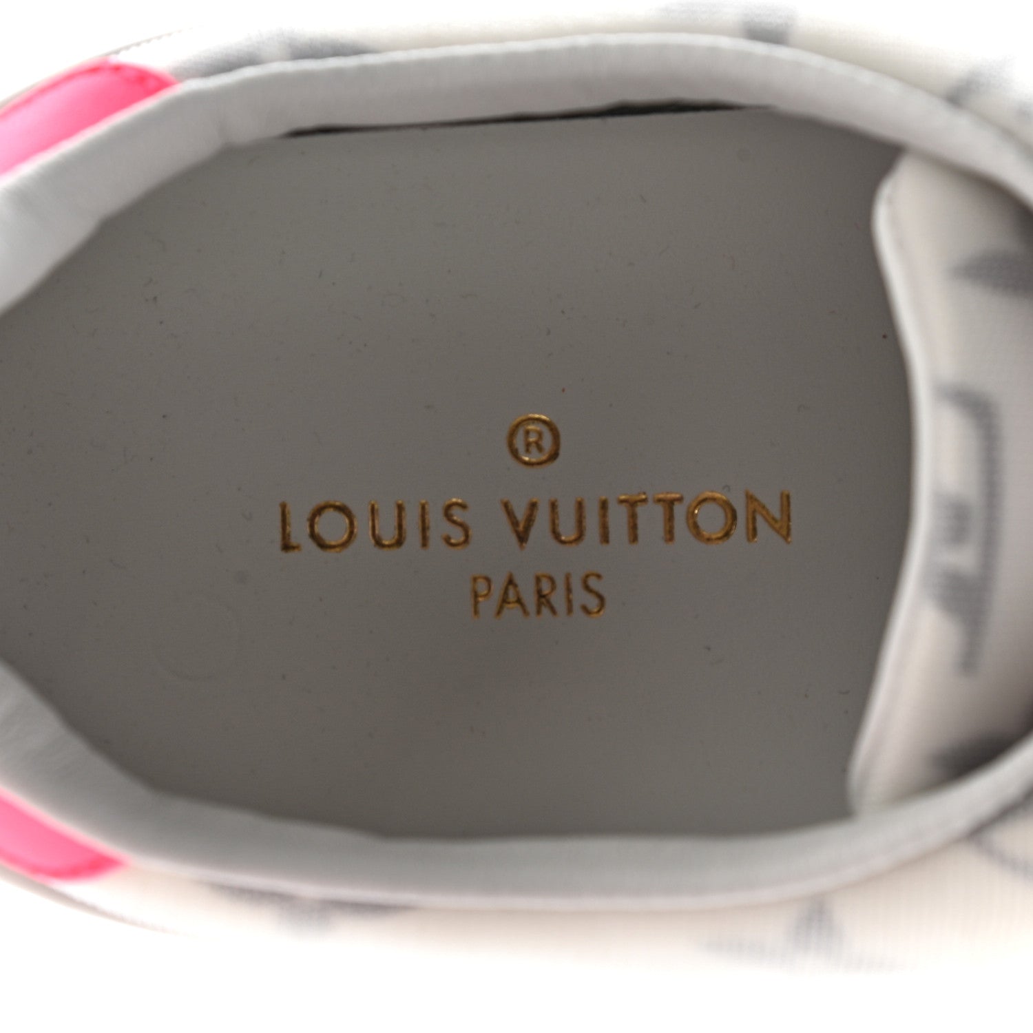 Louis Vuitton Technical Fabric Calfskin Monogram Frontrow Sneakers 38.5 Pink 7 of 8