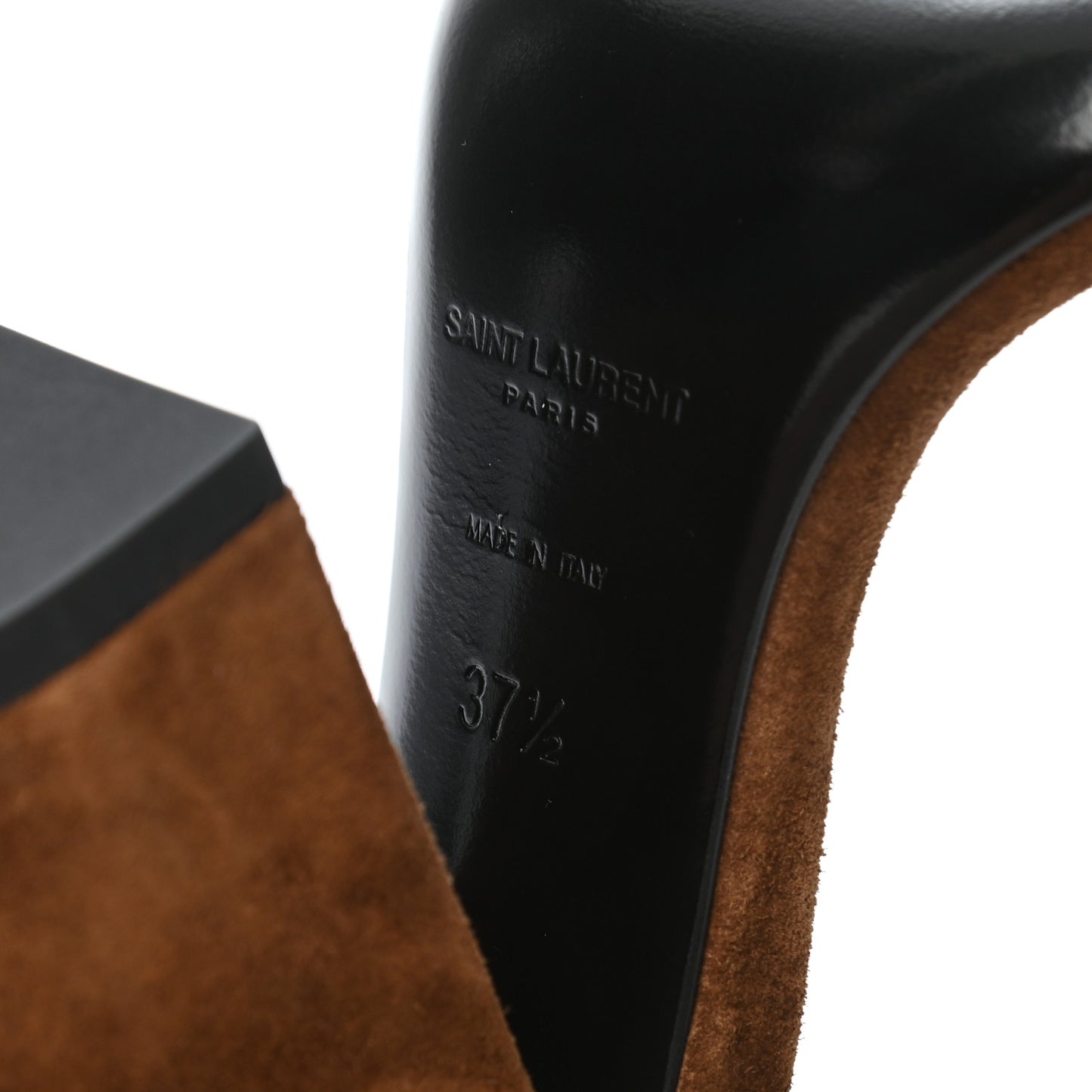 Suede Oak 100 Ankle Strap Sandals 37.5 Land