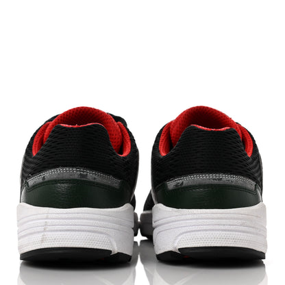 Gucci Calfskin Womens Interlocking G Sneakers 38.5 Black White 5 of 10