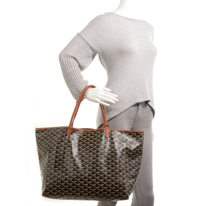 Goyard Goyardine Saint Louis GM Black Gold 2 of 8