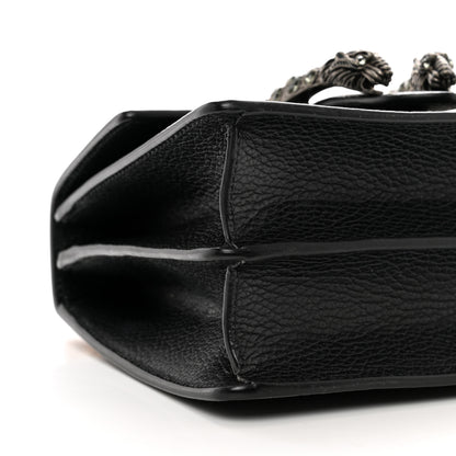 Gucci Dollar Calfskin Crystal Web Mini Dionysus Bamboo Top Handle Bag Black Black Diamond 9 of 10