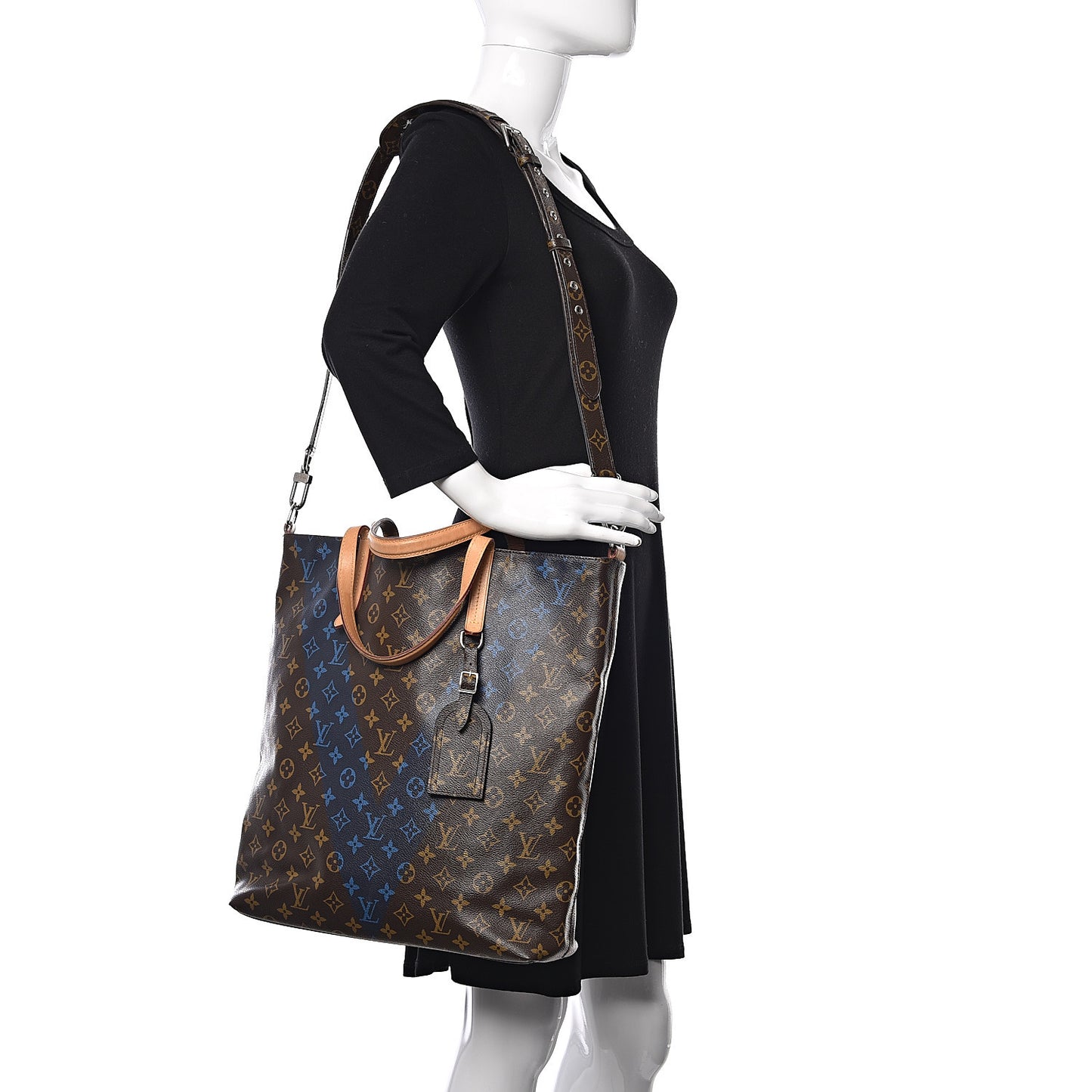 Monogram V Cabas Jour Blue