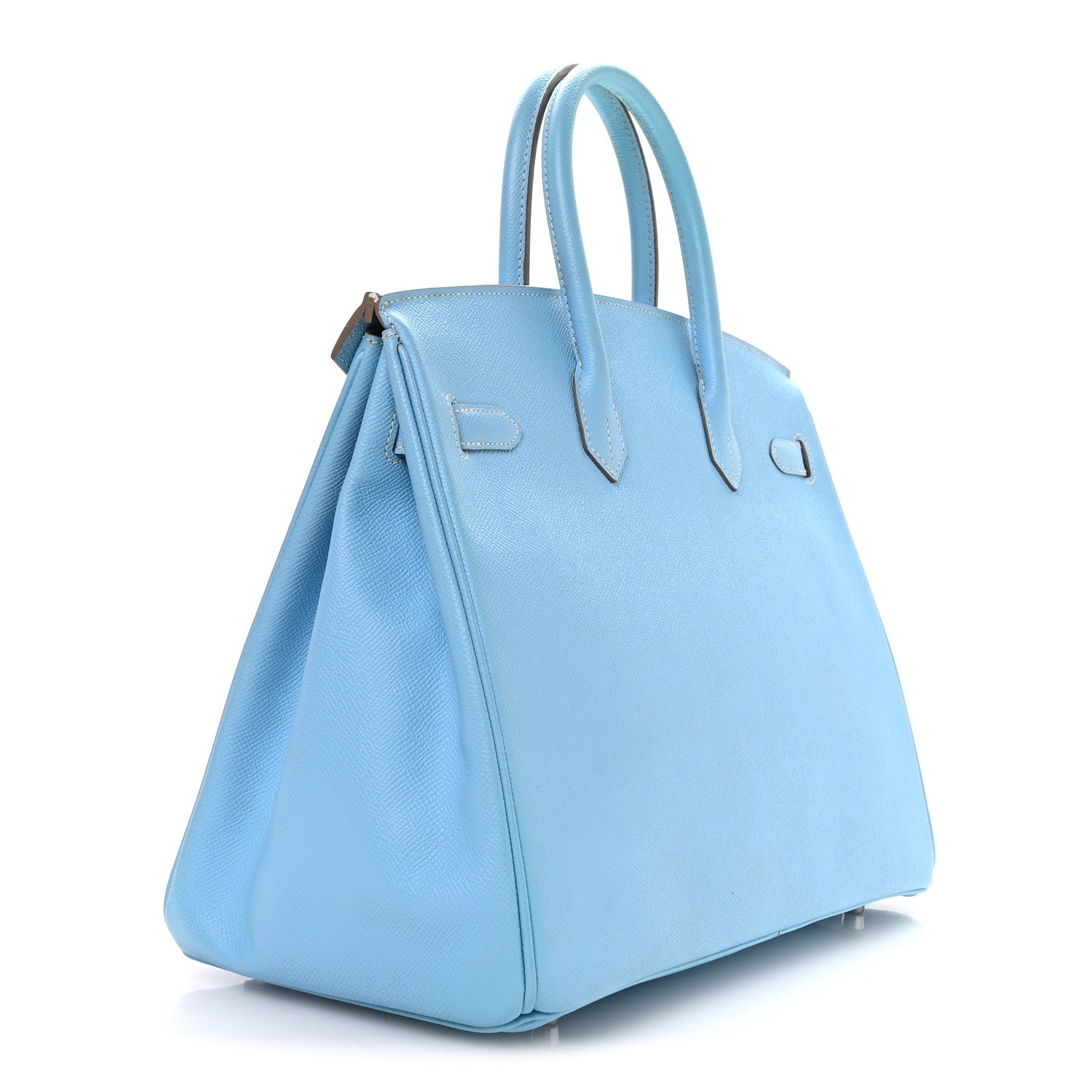 Hermes Epsom Candy Birkin 35 Celeste Mykonos 3 of 10