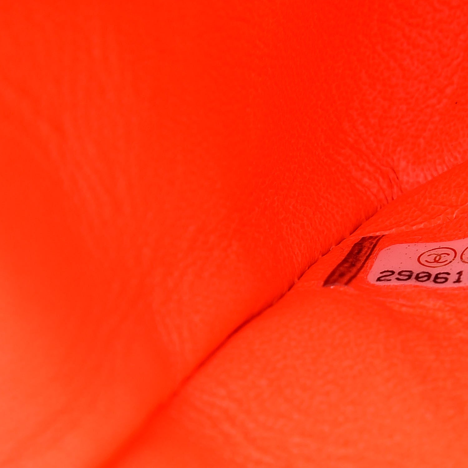 Chanel Goatskin Quilted 2.55 Reissue Mini Flap Orange 7 of 11