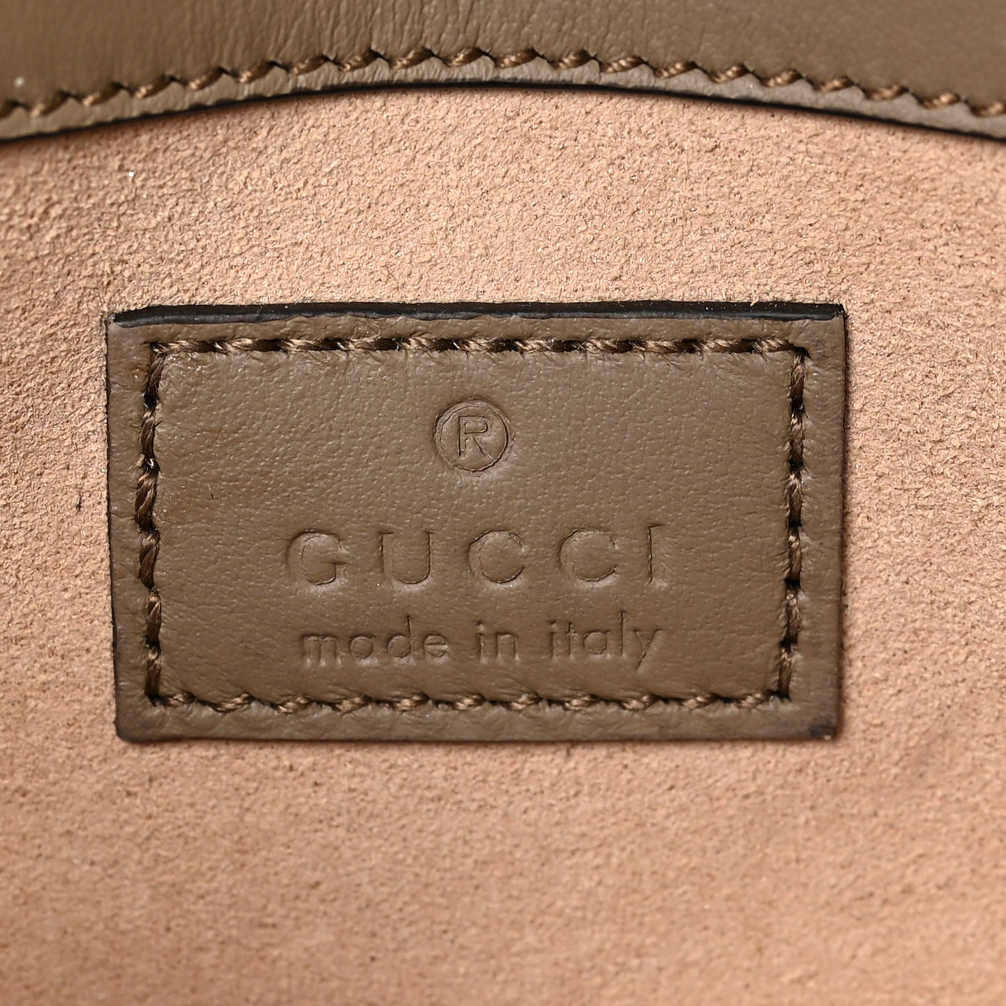GG Supreme Monogram Super Mini Dionysus Shoulder Bag Taupe