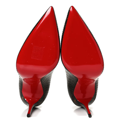 Christian Louboutin Calf Amazonia So Kate 100 Pumps 39 Dark Brown 7 of 11