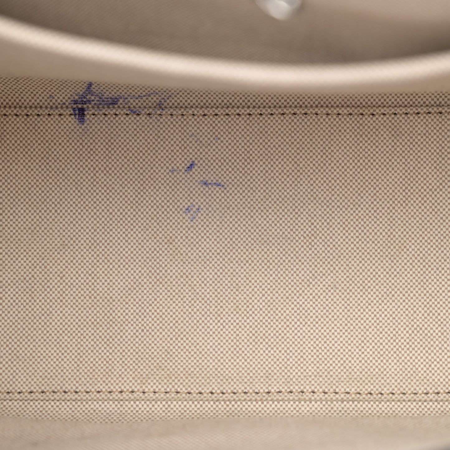 Vintage Jacquard Monogram Small Munchen Tote Grey