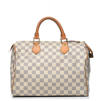 Louis Vuitton Damier Azur Speedy 30 1 of 8