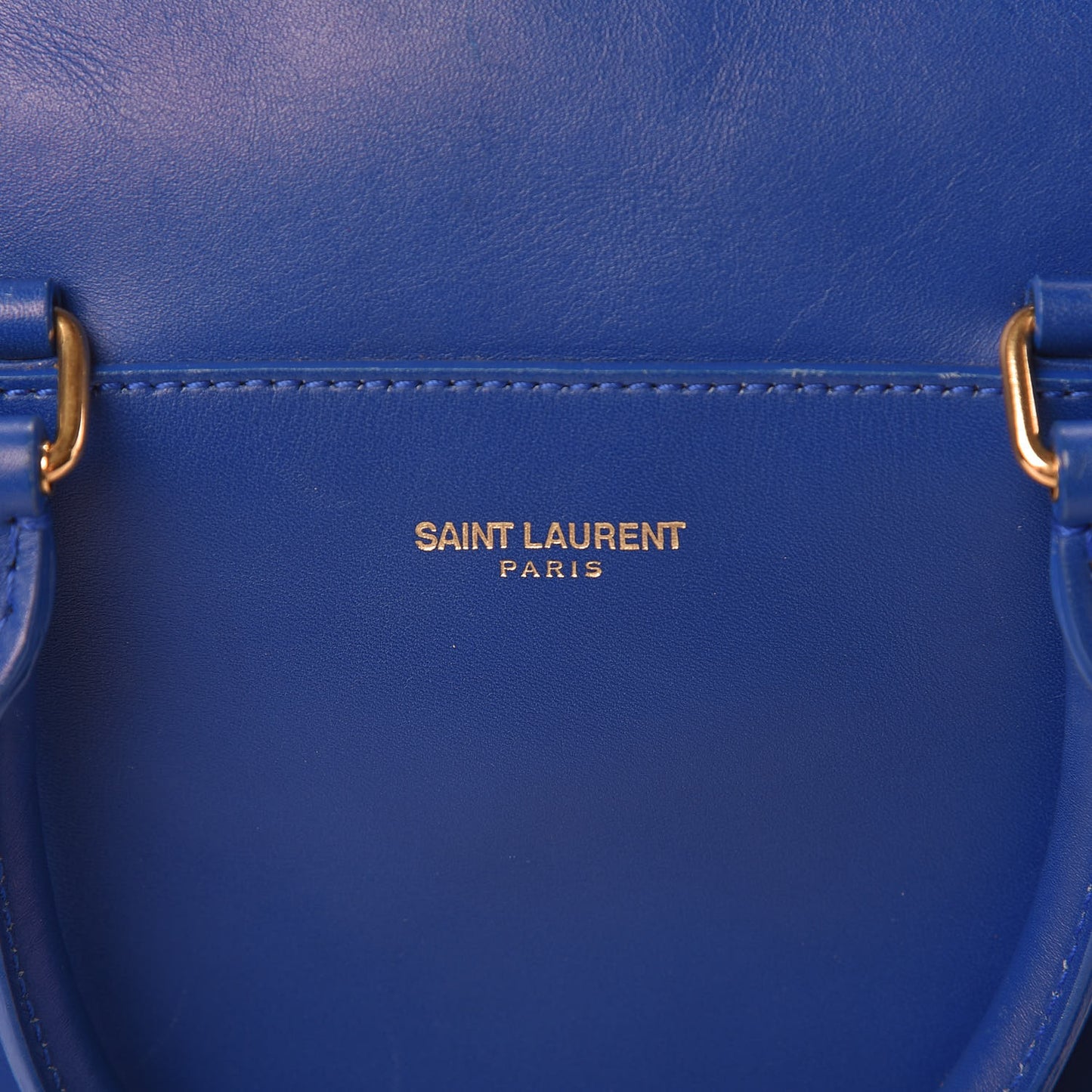 Calfskin Classic Baby Duffle Blue