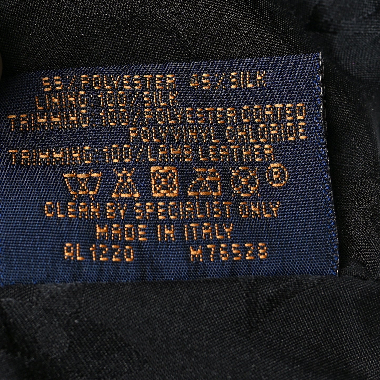 Polyester Silk Monogram LV Get Ready Cap M Black