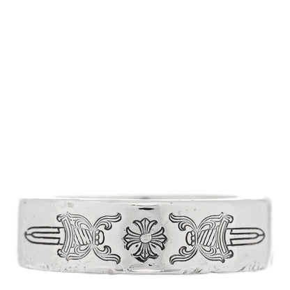 Chrome Hearts Sterling Silver Spacer Dagger Ring 49 4.75 1 of 5