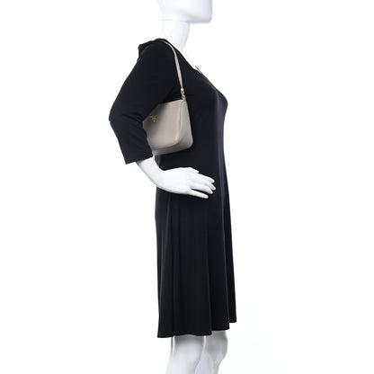 Prada Vitello Daino Pochette Bag Pomice 2 of 12