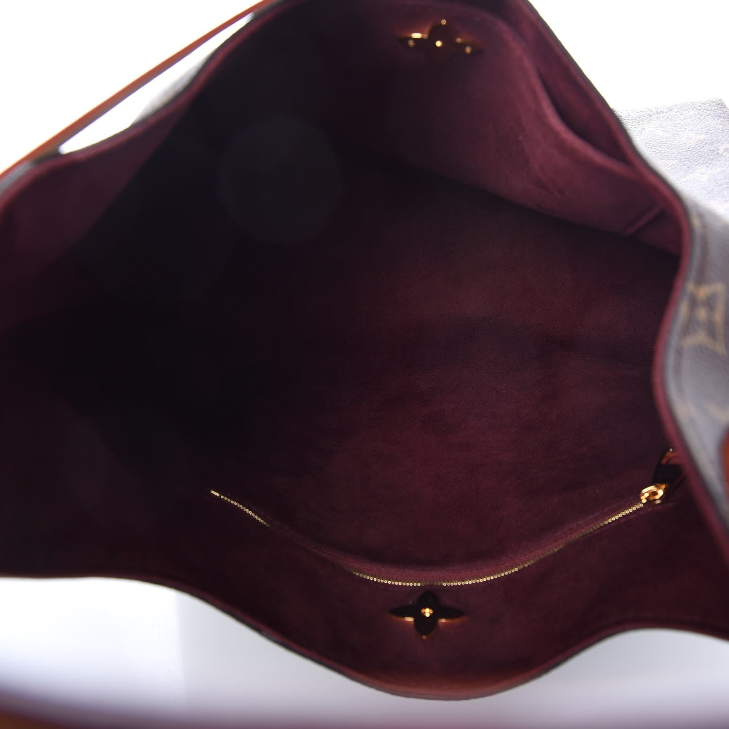 Louis Vuitton Monogram Flower Hobo Beige 5 of 10