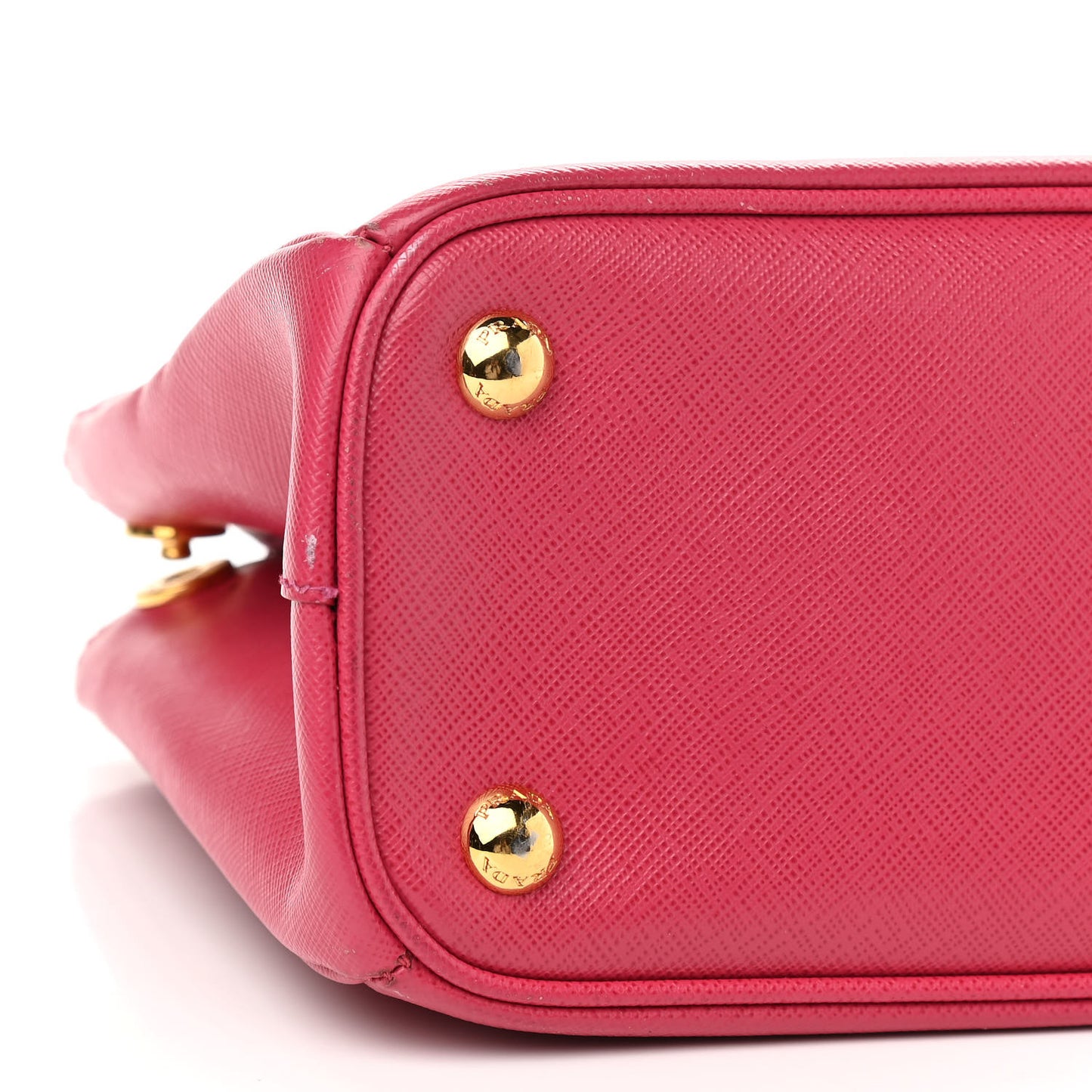 Saffiano Small Galleria Double Zip Tote Peonia