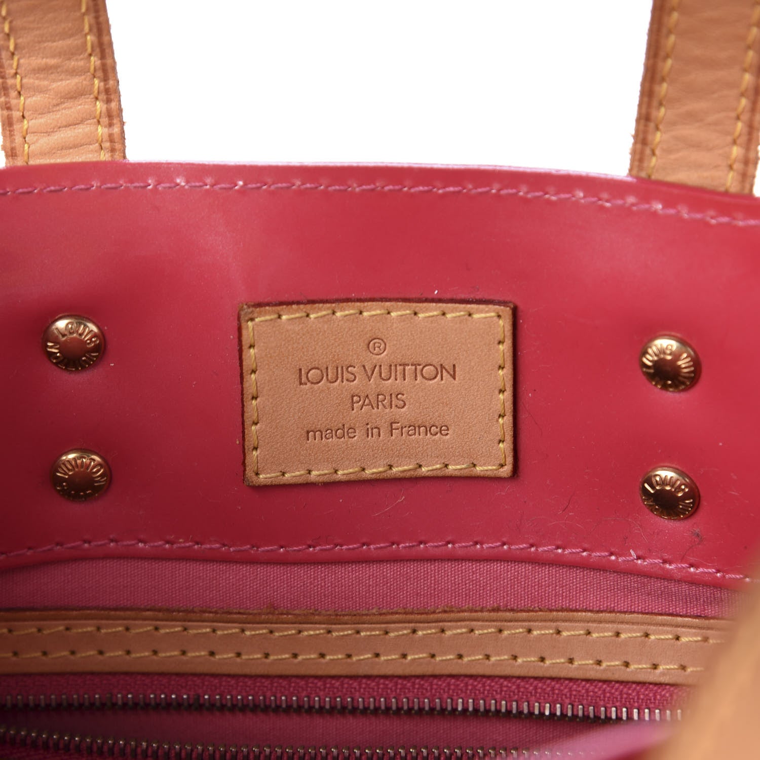 Louis Vuitton Vernis Reade PM Framboise 8 of 11