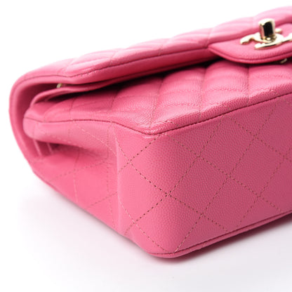 Chanel Caviar Quilted Small Double Flap Pink 6 of 11