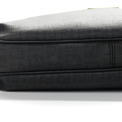 Fendi Zucchino Spalmati Vitello Messenger Bag Black 11 of 24